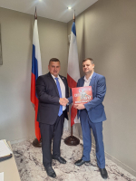 В Госсовете Крыма состоялась встреча Романа Юхненко с главой Комитета по курортам и туризму ГС РК