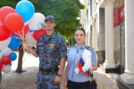 Судебные приставы приняли участие в праздновании Дня России