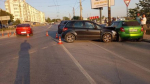 В Севастополе произошло ДТП с тремя автомобилями: в одном из них находился 2-месячный ребенок