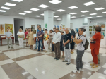 Отчет об открытии выставки  к 85-летию основания Союза советских художников Крымской АССР
