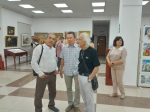Отчет об открытии выставки  к 85-летию основания Союза советских художников Крымской АССР
