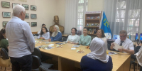 Заседание литературного клуба «Ильхам» - Крымскотатарская библиотека им. И. Гаспринского