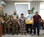 Помощь эвакогоспиталю от волонтёров села Яркое
