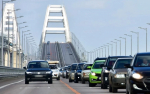 В очереди перед Крымским мостом с обеих сторон стоят 474 авто