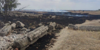 Пожарные потушили загоревшуюся сухую траву в Джанкойском районе - Комсомольская правда