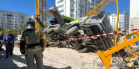 Прокуратура проводит проверку после падения башенного крана в Севастополе - Комсомольская правда