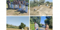 На водных объектах Республики Крым продолжаются мероприятия Всероссийской экологической  акции «Вода России» - Комитет по водному хозяйству и мелиорации