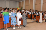 Лариса Кулинич поздравила школьников с началом нового учебного года
