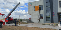 Пожарно-тактические учения прошли в дошкольном учреждении Феодосии - МЧС России