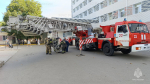 В Сакской больнице потушили условный пожар