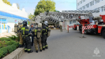В Сакской больнице потушили условный пожар