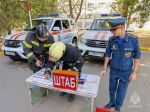 В Сакской больнице потушили условный пожар