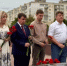 Участники патриотической акции в Евпатории. - Крымская правда