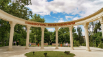 Сквер на бульваре Ленина в Симферополе