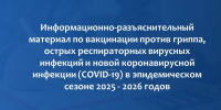 О вакцинации против гриппа, острых респираторных вирусных инфекций и новой коронавирусной инфекции - Крымтехнадзор