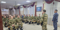 Мероприятие профессионального ориентирования провел севастопольский росгвардеец - Росгвардия