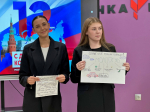 Депутат-справоросс Виктория Билан провела парламентский урок ко Дню Конституции