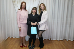 Татьяна Манежина провела встречу с лауреатом конкурсов Евой Сафоновой