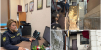 В Ялте самовольно возведенную перегородку снесли под контролем судебных приставов - ФССП по Республике Крым