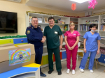 В День святителя Николая Чудотворца крымские следователи передали «Коробки храбрости» для маленьких пациентов республиканской детской больницы