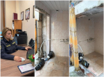 В Ялте самовольно пристроенный санузел снесли под контролем судебных приставов