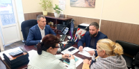 В Минстрое Крыма прошла рабочая встреча с участником программы «Герои Крыма» - Минстрой Республики Крым