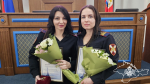 В городском парламенте Севастополя сотрудниц и военнослужащих Росгвардии поздравили с Международным женским днём