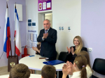 Виктория Билан провела парламентский урок в сакской школе: Крымская весна в сердцах нового поколения