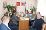 Татьяна Манежина провела встречу с директором Иркутского академического театра Анатолием Стрельцовым