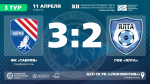 ФК "Таврия" (Симферополь) – ГФК "Ялта" – 3:2. Протокольные данные