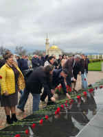 Открытие выставки «Возрождение и единство» в Мемориальном комплексе жертвам депортации