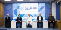 Руслан Якубов принял участие в пресс-конференции, посвященной 21 апреля - Комитет по делам межнациональных отношений