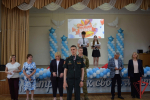 В Симферополе прошел последний звонок для выпускников класса Росгвардии