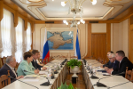 Крымские парламентарии обсудили укрепление взаимодействия с представителями МИД РФ