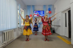 В учреждениях соцобслуживания Крыма отметили День Государственного флага Российской Федерации
