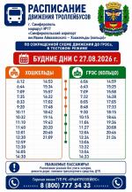 В Симферополе вновь начнет ходить троллейбус №17