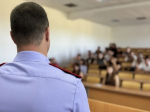 В ГСУ СК России по Республике Крым и городу Севастополю состоялась профориентационная встреча со студентами Крымского федерального университета