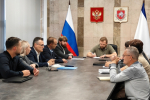 Никита Тарасов провел совещание с представителями Крымаэронавигации и аэропорта "Симферополь"