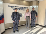 Профориентационная встреча с председателями вневедомственной охраны Росгвардии Республики Крым
